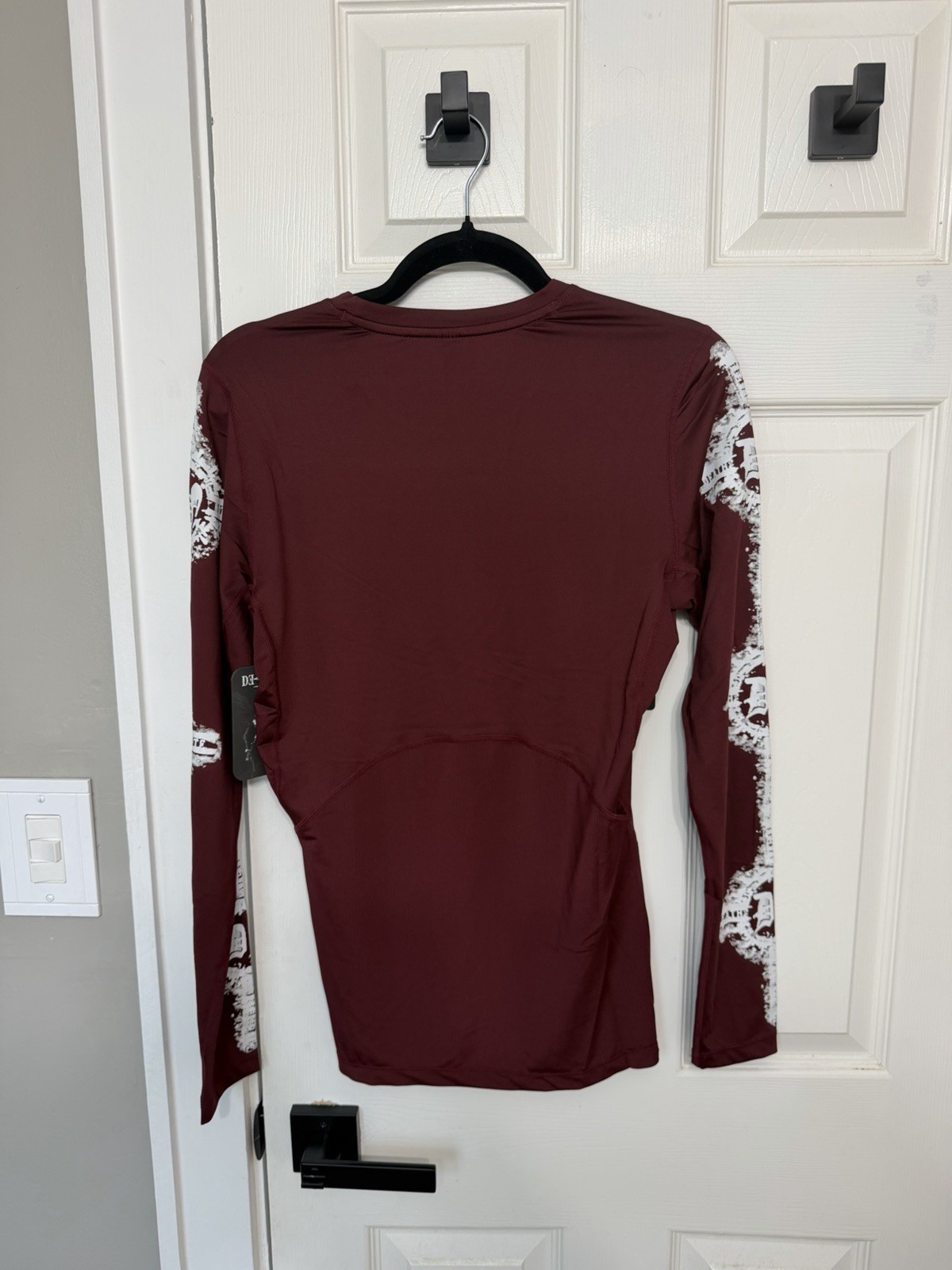 Civil Regime Death Note Compression Shirt Ox Blood Long Sleeve Medium gallery