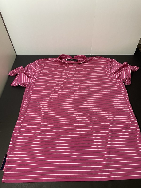 123rd US Open LA Country Club LACC Shirt Mens Size Large Pink Polo - RLX gallery