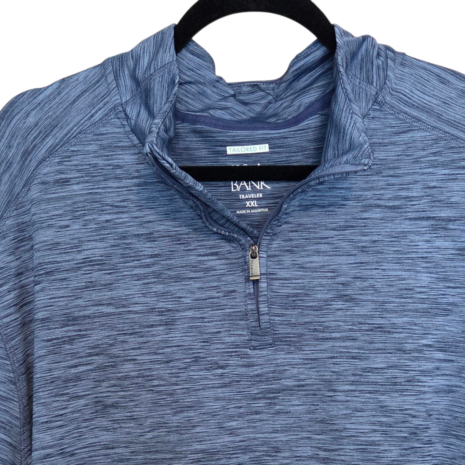 Jos. A. Bank Quarter Zip Pullover Traveler Tailored Fit Stretch Performance XXL gallery