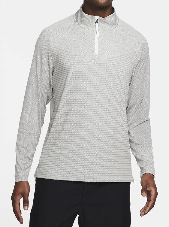 Nike Dri-Fit ADV Vapor 1/4 Zip Golf Jacket Pullover Grey DH0982-025 Mens XXL gallery