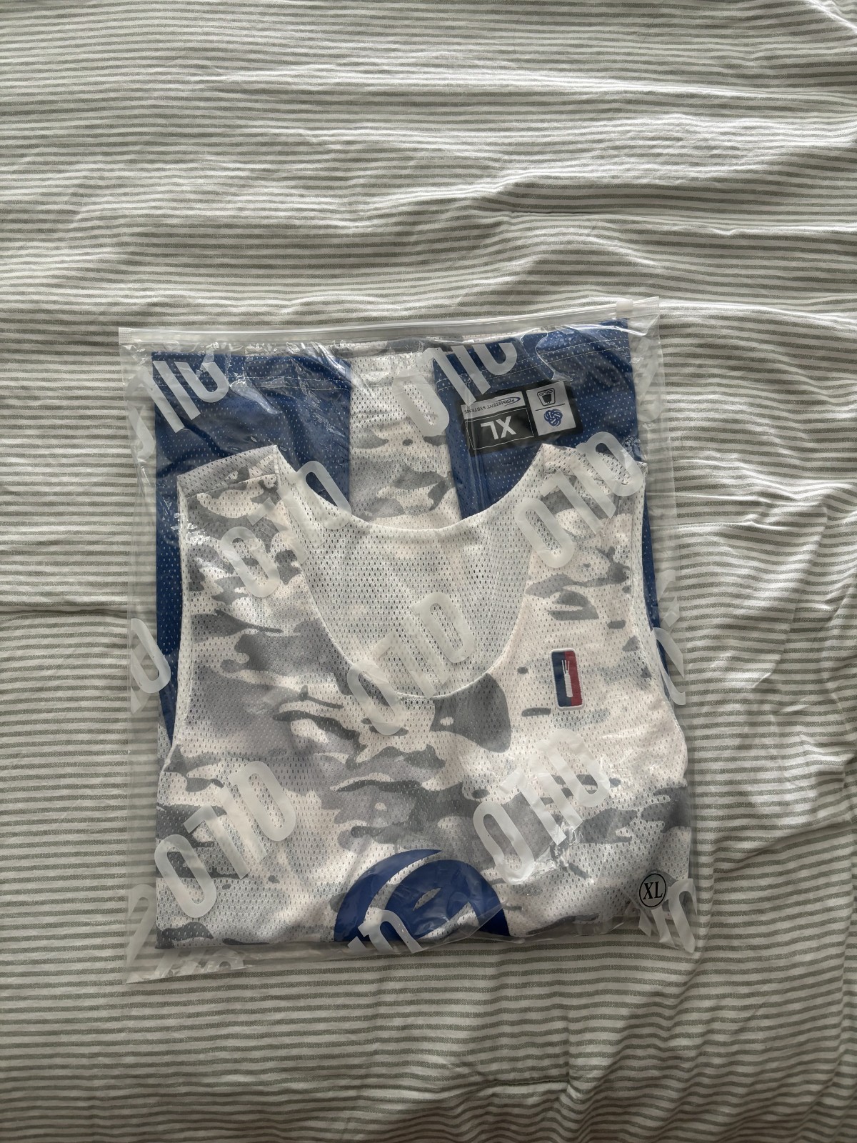 Qilo x Wave Mesh MPU5 Jersey Multicam Alpine White / Blue New Large XL gallery
