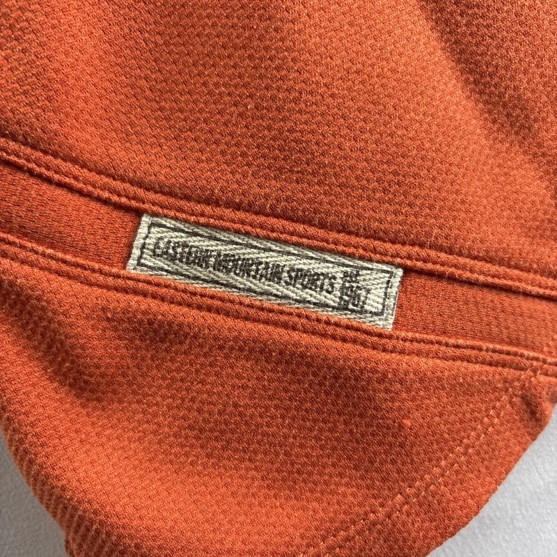 Eastern Mountain Sports Collared Men’s Medium Orange S/S Polo Shirt Breathable gallery