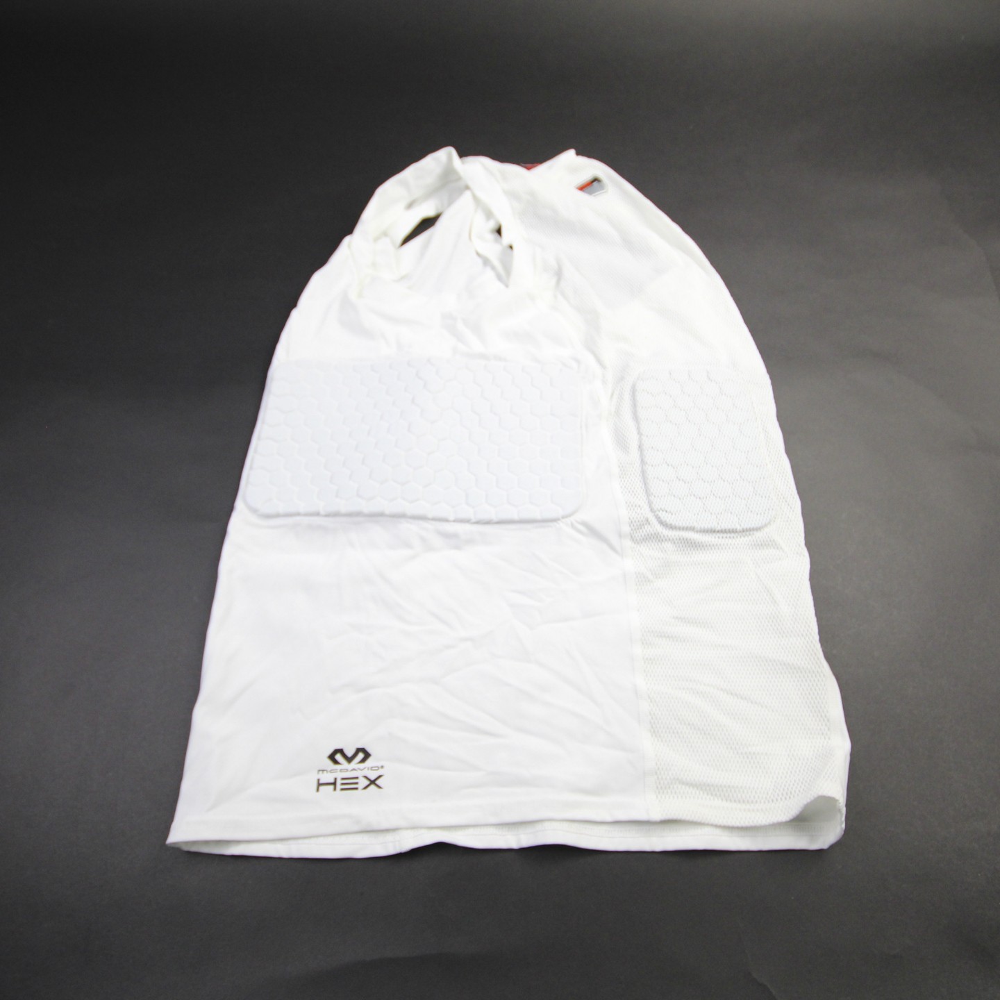 McDavid Padded Compression Top Men's White New with Tags Multiple Sizes gallery