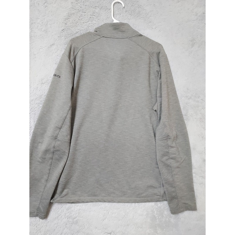 Vineyard Vines Pullover Mens Large Jim Nantz Frederica Golf Quarter Zip Gray L gallery