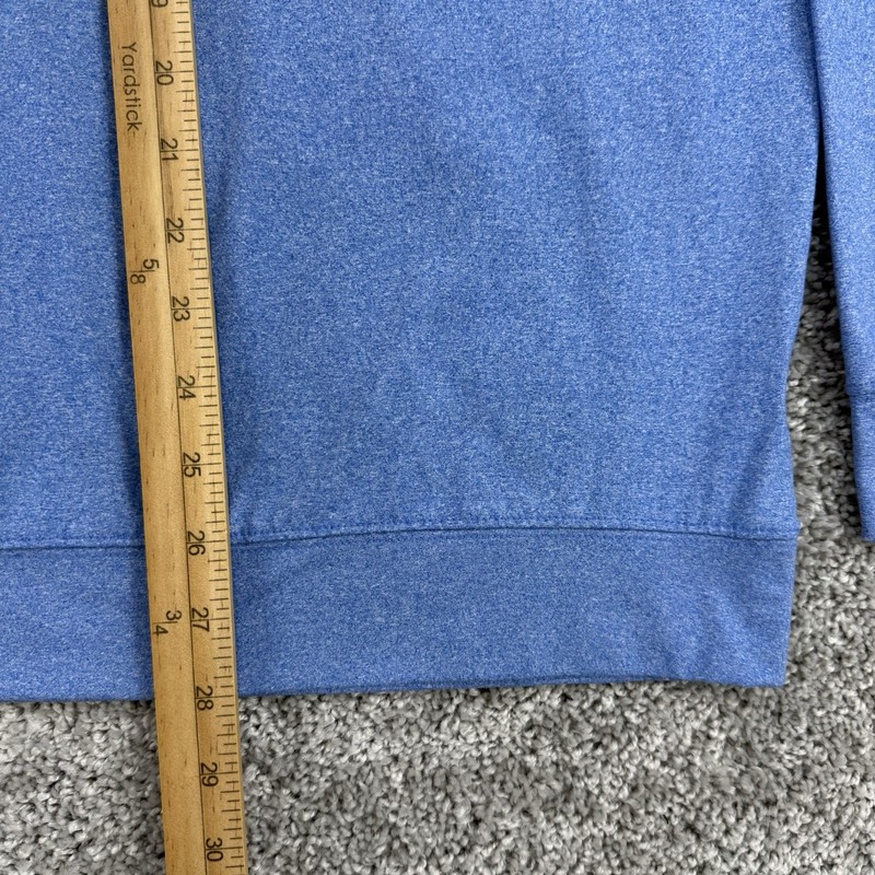 Holderness & Bourne Westland Pullover Men’s XL Blue Quarter Zip Performance Golf gallery