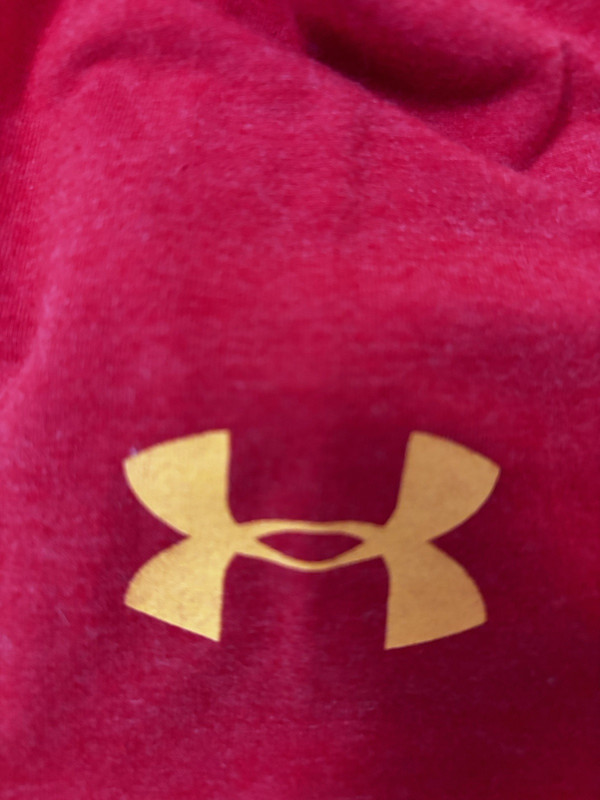 Under Armour Hickory(Hoosiers Movie) 15 Red Shirt, Size Medium, Never Worn! gallery