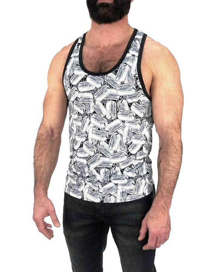 Limited Edition! Nasty Pig Men's Dog Tag Tank Top gallery