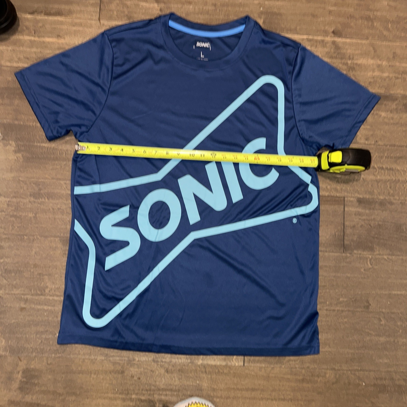 Sonic Shirt Mens Extra Large Crew Neck Performance Polyester Graphic Tee L WORK gallery