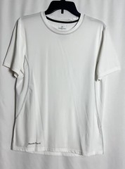 NordicTrack Men’s Short Sleeve Performance Stretch T-Shirt Color White Size M