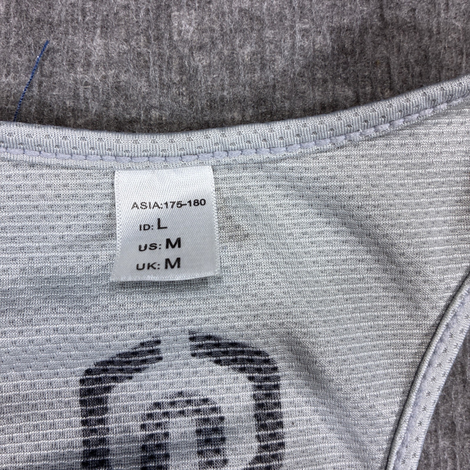 Neleus Tank Top Mens Medium Gray Mesh Racerback Workout Gym Active Running gallery