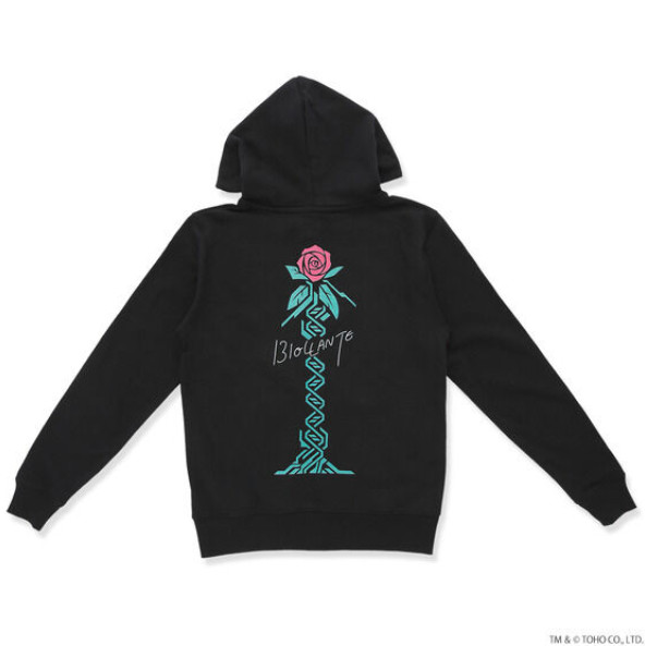 Godzilla Iconic Series Hoodie Biollante Flower Beast Black x Color apparel TOHO gallery