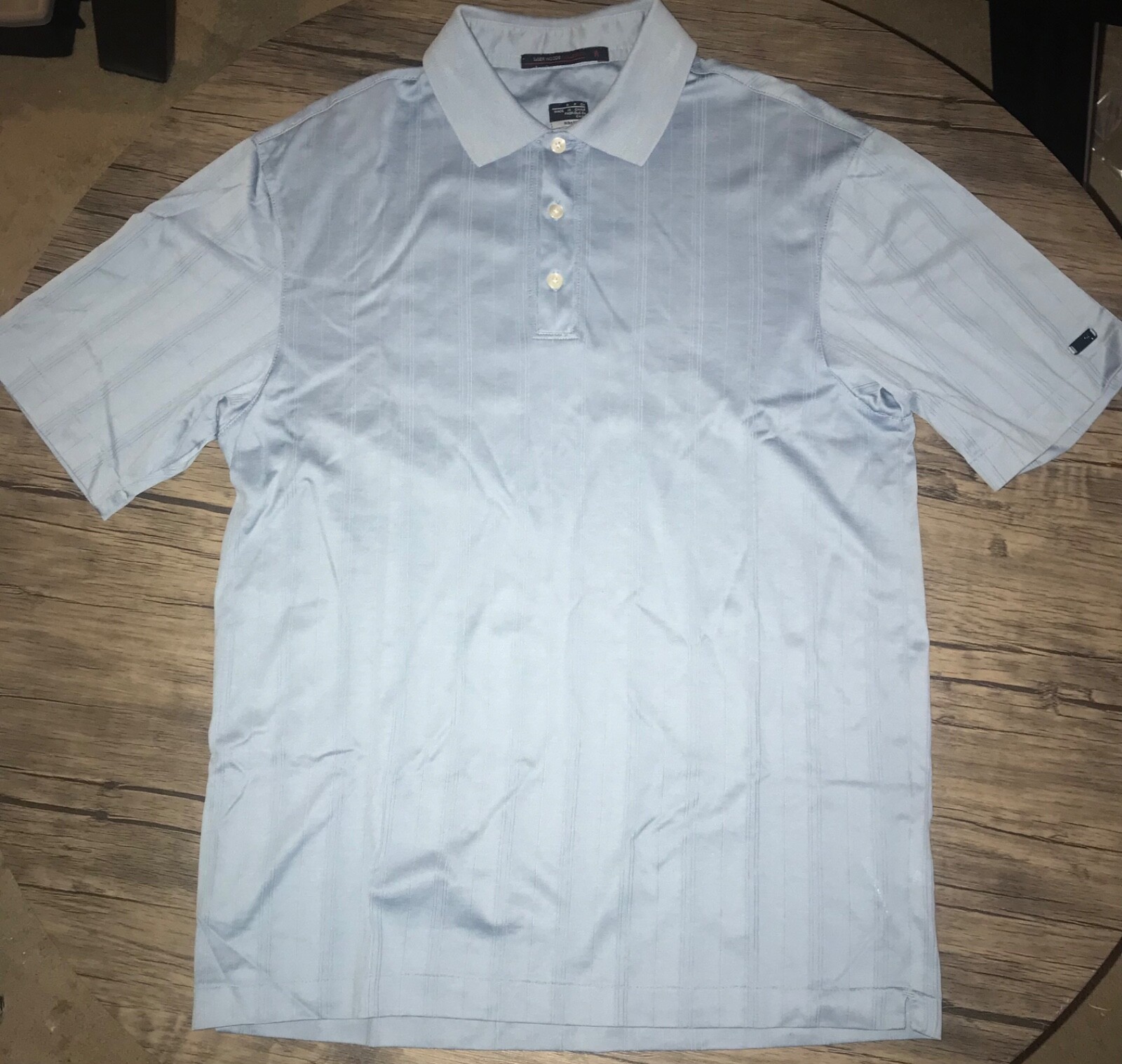 Tiger Woods Collection Nike Dry Fit light Blue Small Tall gallery