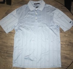 Tiger Woods Collection Nike Dry Fit light Blue Small Tall