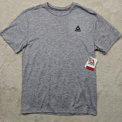 Reebok Delta Core Performance T-Shirt Men’s S Golf Tennis Classic Fit Gray NWT