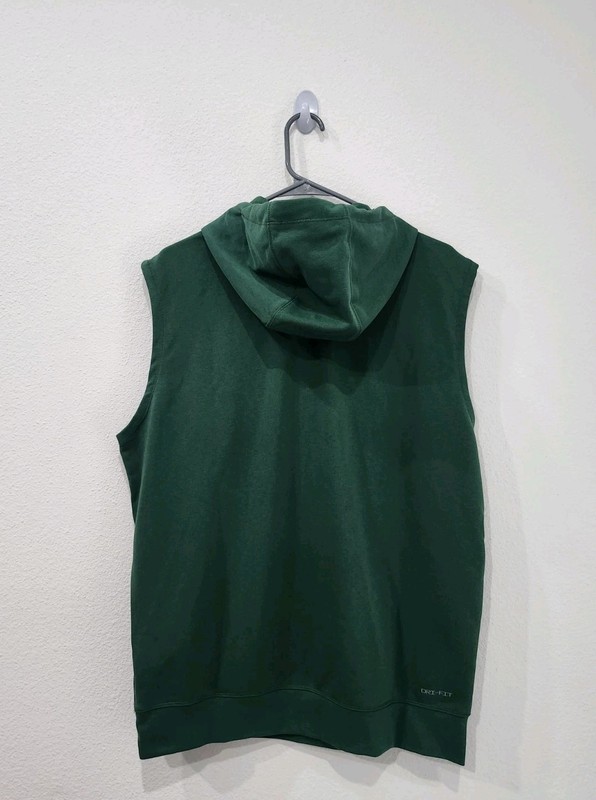 Nike Jordan Dri-FIT Fleece Sleeveless Hoodie Men’s Sz M Training Top DQ7946-315 gallery