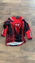 Fly Racing 208 Evolution Motocross Jersey Orange/Gray