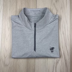 Holderness & Bourne Airation 1/4 Zip Bell Pullover Mens Sz 3XL Gray