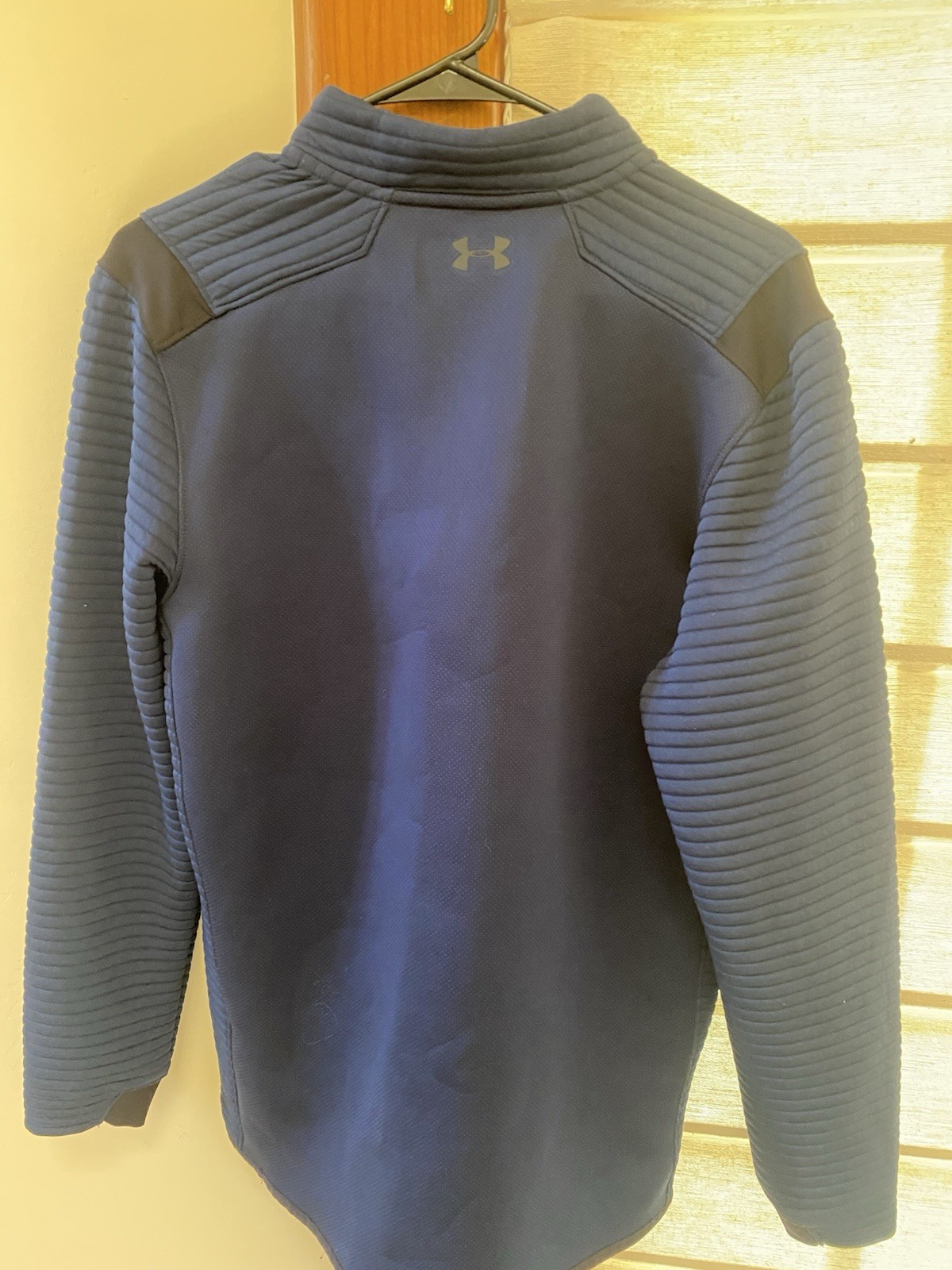 Rare Under Armour Tehama Golf Club Quarter Zip Pullover Men’s Medium Navy gallery