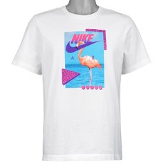 Nike Mens XL Flamingo Swoosh Graphic T-Shirt