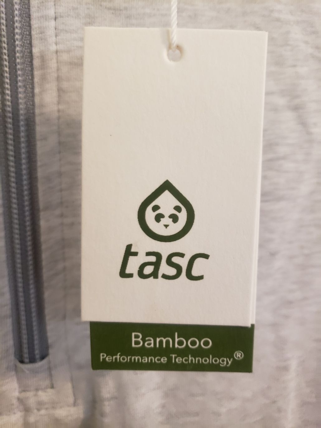 tasc Performance Mens Carrollton Quarter Zip Pullover XL Heather Gray Bamboo NEW gallery