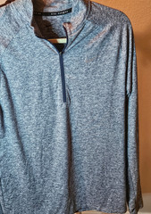 Nike Running Dri-Ft Nike Stride Gray Pullover Long Sleeve Size Men’s Small