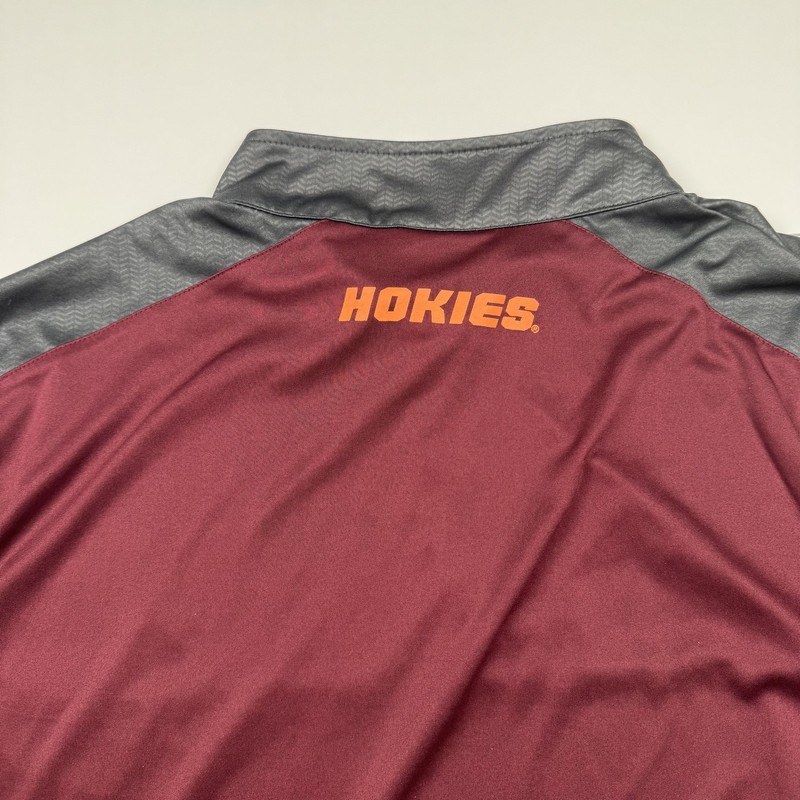Virginia Tech Hokies Pullover Mens XL Colosseum Athletics Long Sleeve VT Shirt gallery
