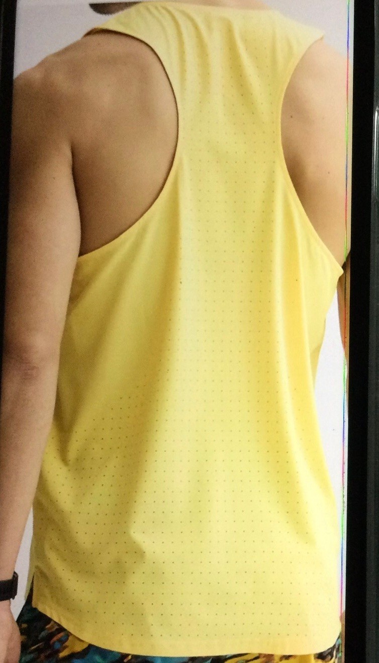 Men’s Tek Gear Performance Running Tank Top Blue Size S NWT gallery