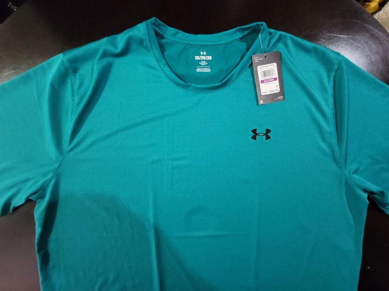 MEN'S Under Armour Peformance Short Sleeve SHIRT SIZE 2XL NWT gallery