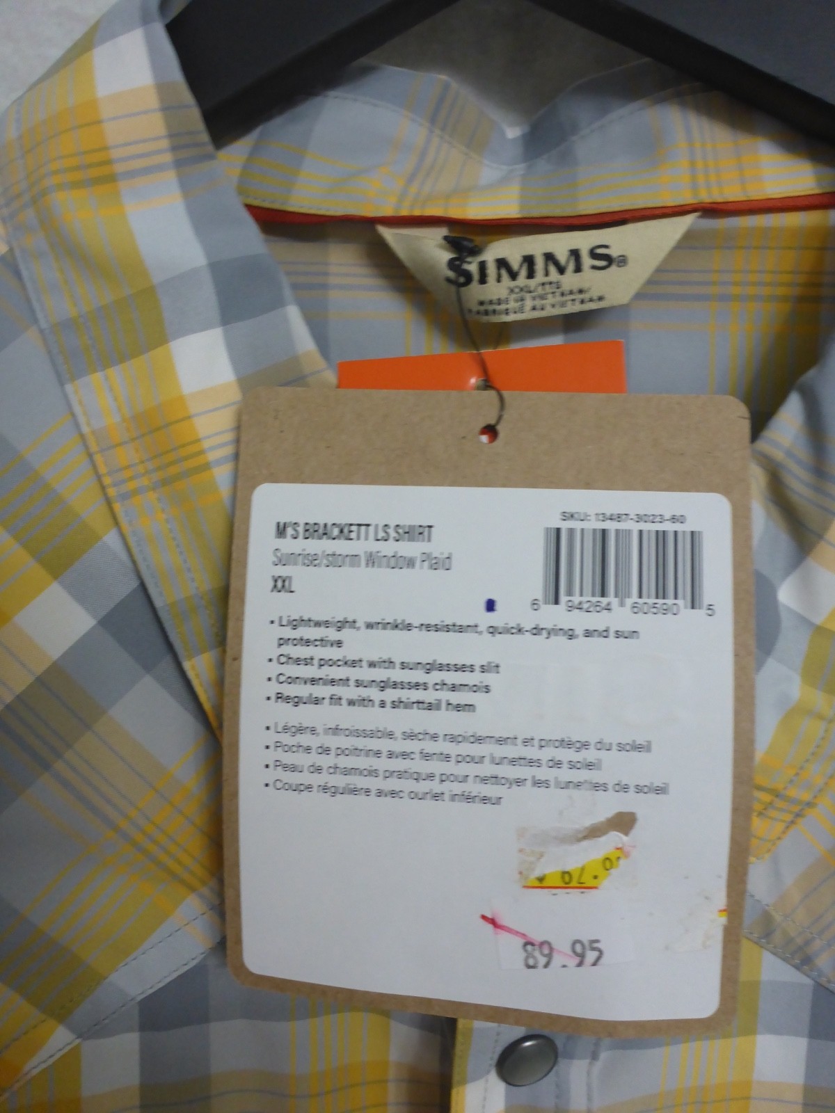 Simm's Brakett Shirt Long sleeve XXL gallery