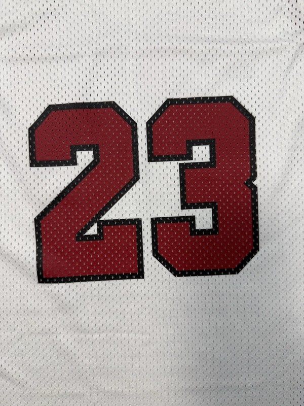 Jordan Essentials #23 Michael Jordan Mesh Jersey White/Red Men’s M NWT gallery