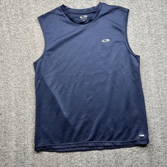 Champion Tank Mens Medium Navy Blue C9 Muscle Duo Dry Activewear S9083B-OUH
