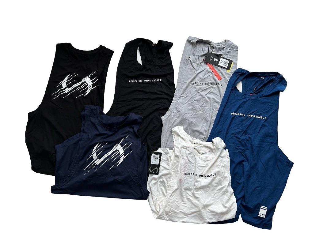 TLF Take Life Further Men’s Drop Tank Tops Stringers Gym Tee Lot Of 6 S Small gallery