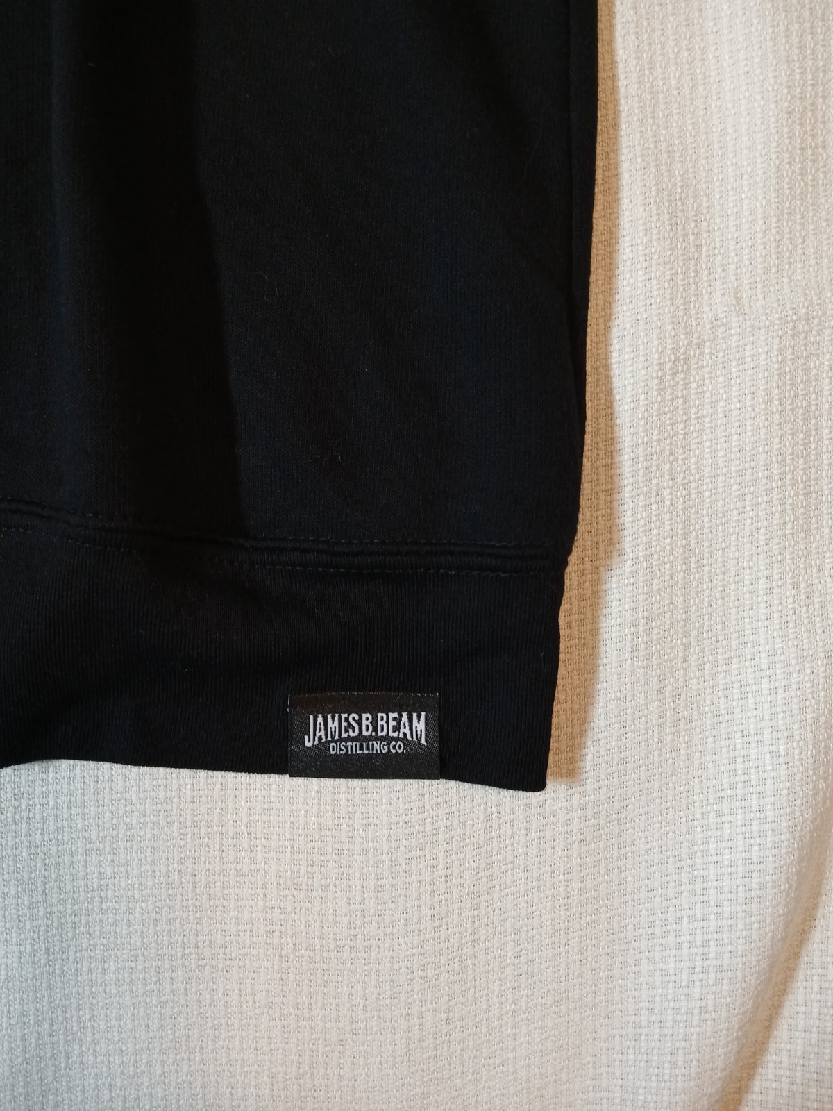 JAMES B. BEAM DISTILLING CO. " LITTLE BOOK" 2XL LONG SLEEVE SWEATSHIRT BLACK. gallery