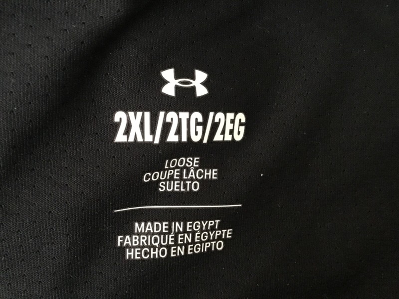 Under Armour Drift Tide Mountain Black Long Sleeve Shirt 1386063 UPF 30 2XL gallery