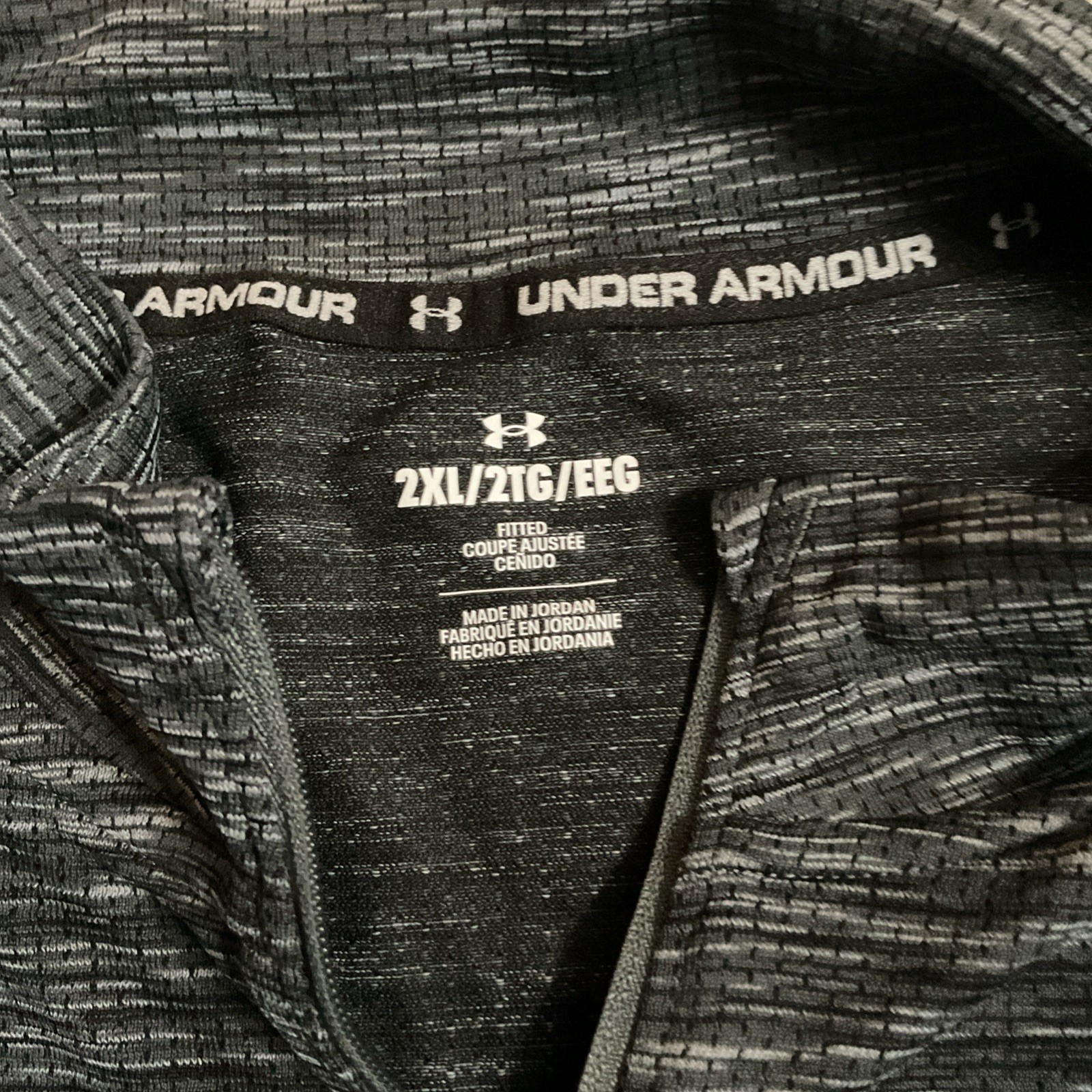 Under Armour Seamless Lightweight 1/2 Zip Shirt Mens Size XXL 1359875 012 gallery