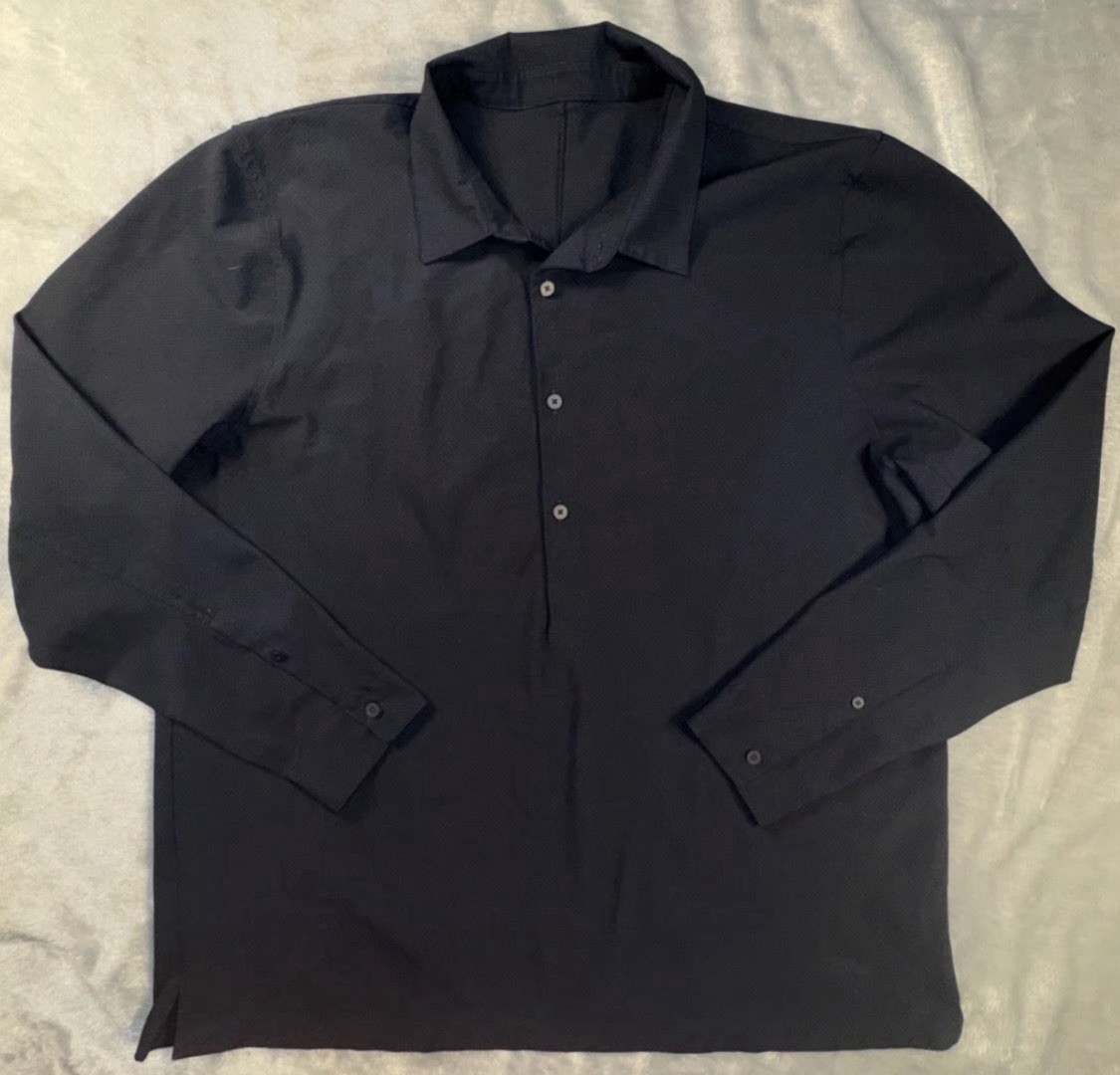 Lululemon Airing Easy Long Sleeve Black Men large gallery