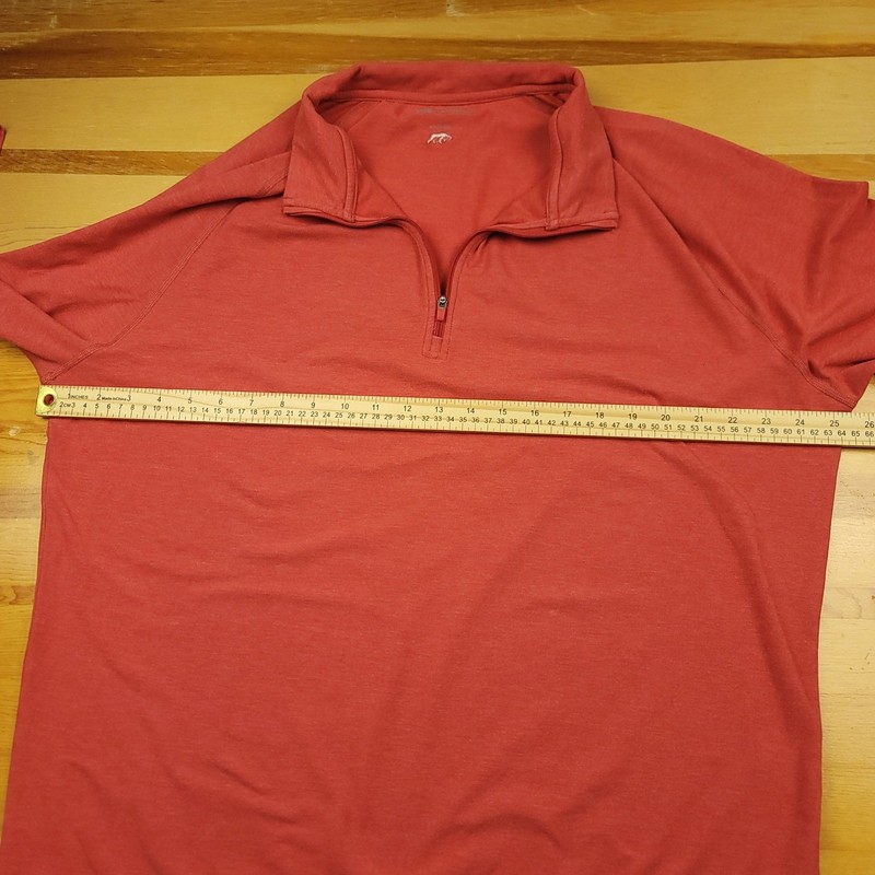 Onward Reserve XL Pullover 1/4 Zip Long Sleeve Salmon Athletic Mens gallery