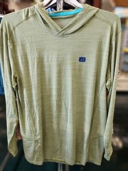 Mens AVID performance shirt, stretch UPF 50+ blocks UVA & UVB. M