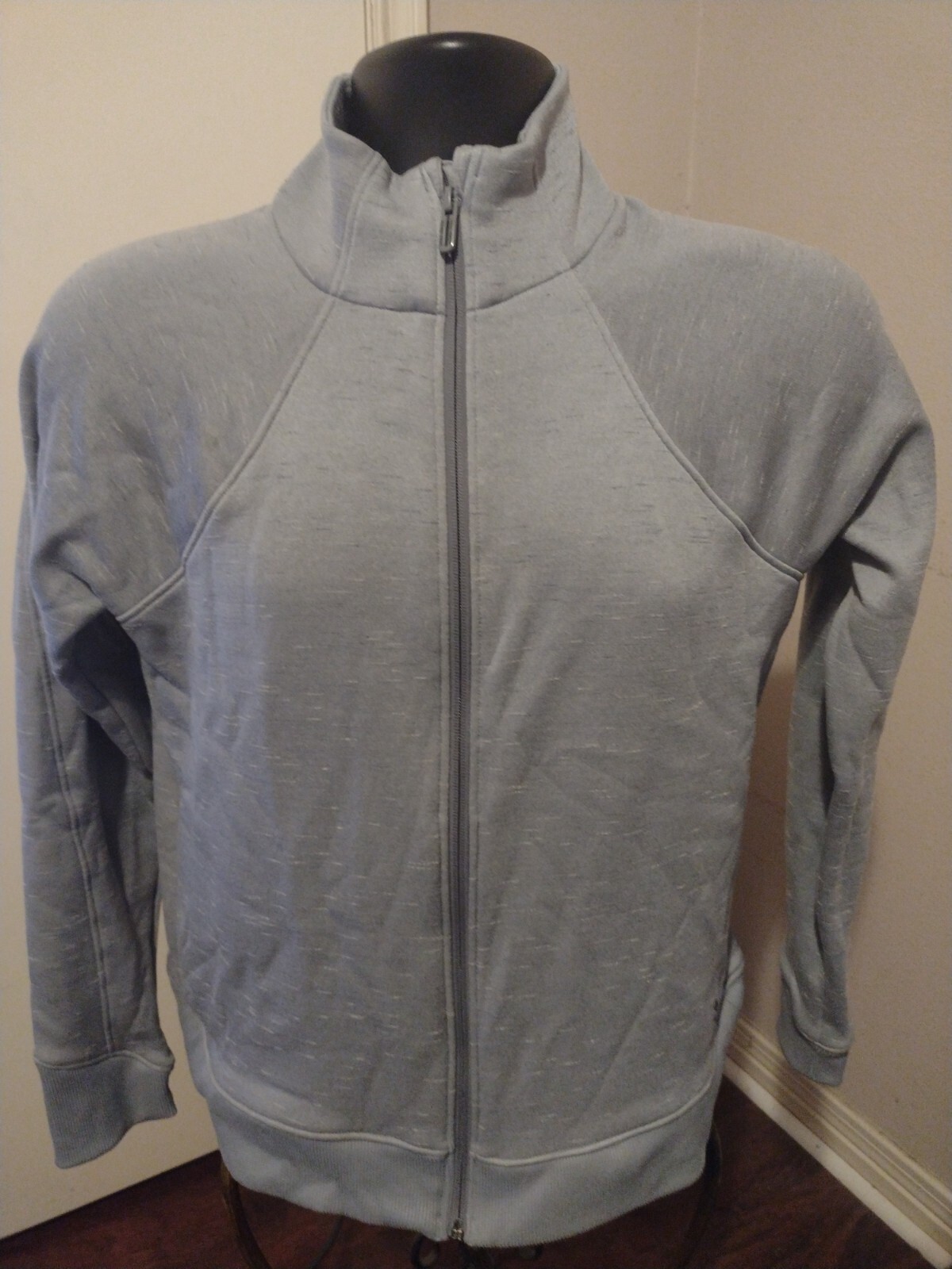 Under Armour ColdGear Loose Fit Gray Full Zip Jacket Men's Size Medium M gallery