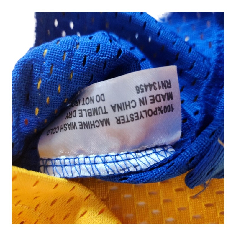 Headgear Classics Derrick Rose Simeon High School Jersey Yellow Blue XS HGA074 gallery
