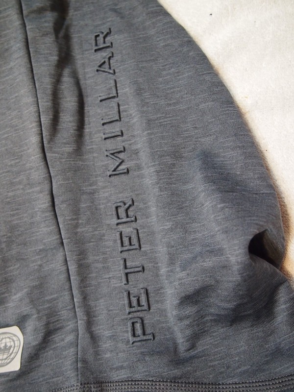 Peter Millar Eclipse Active Performance Fabric Hoodie NWT XXL $178 Iron Grey gallery