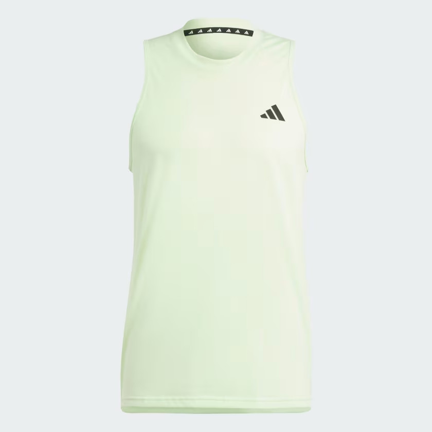 Adidas Green Train Essentials AeroReady Training Sleeveless T-shirt SZ: 3XLT NWT gallery