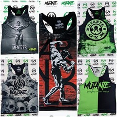 Men’s Gym Workout Bodybuilding tank tops by Mutante (Choose 18 Styles, 3 Sizes)