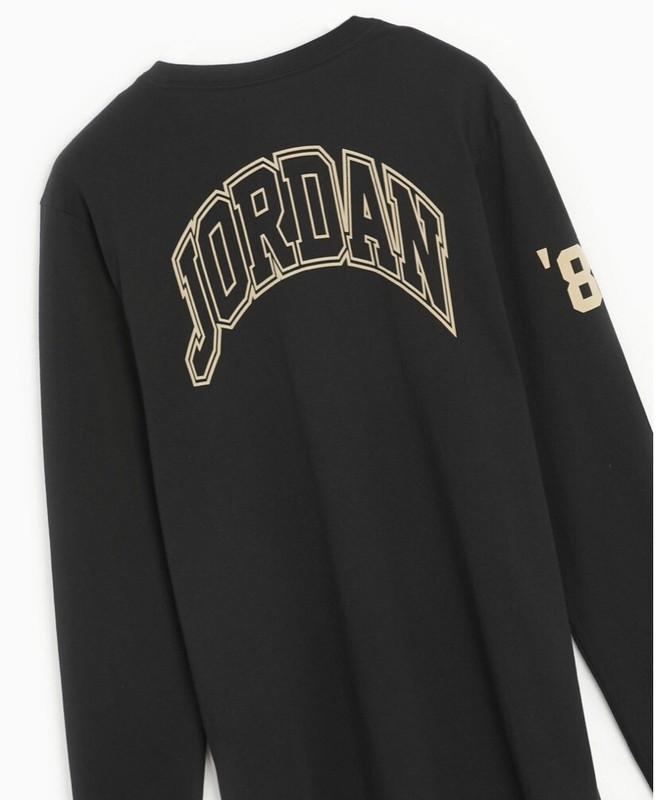 $45 NEW Men's Nike Jordan Holiday Jumpman ‘85 Long Sleeve Crew T-Shirt DV1465 XL gallery
