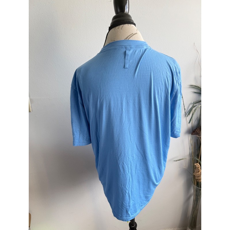 Lululemon Mens Metal Vent Tech Short Sleeve Shirt Blue Crew Neck Workout Top gallery