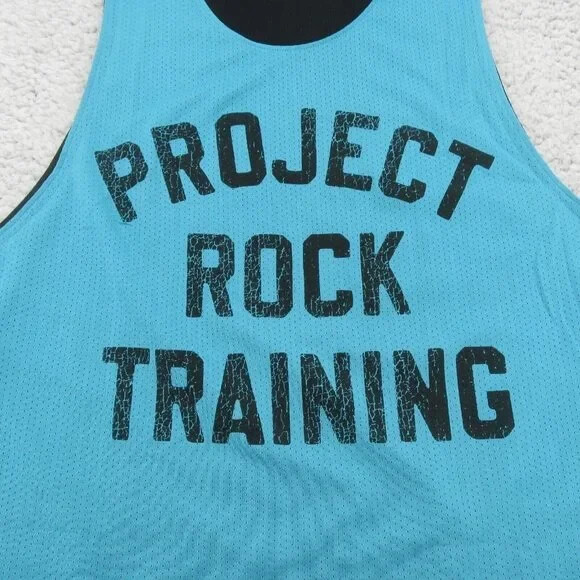 Under Armour Project Rock Training Reversible Gym Tank Top Men's Size XL NEW gallery