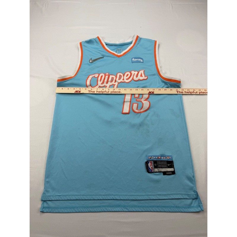 Nike NBA LA Clippers Paul George 13 Jersey 75th Anniversary Blue Swingman 52 XL gallery