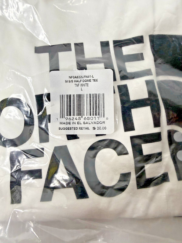 The North Face Men's T-Shirt Half Dome Logo Short Sleeve Regular Fit Shirt Large gallery