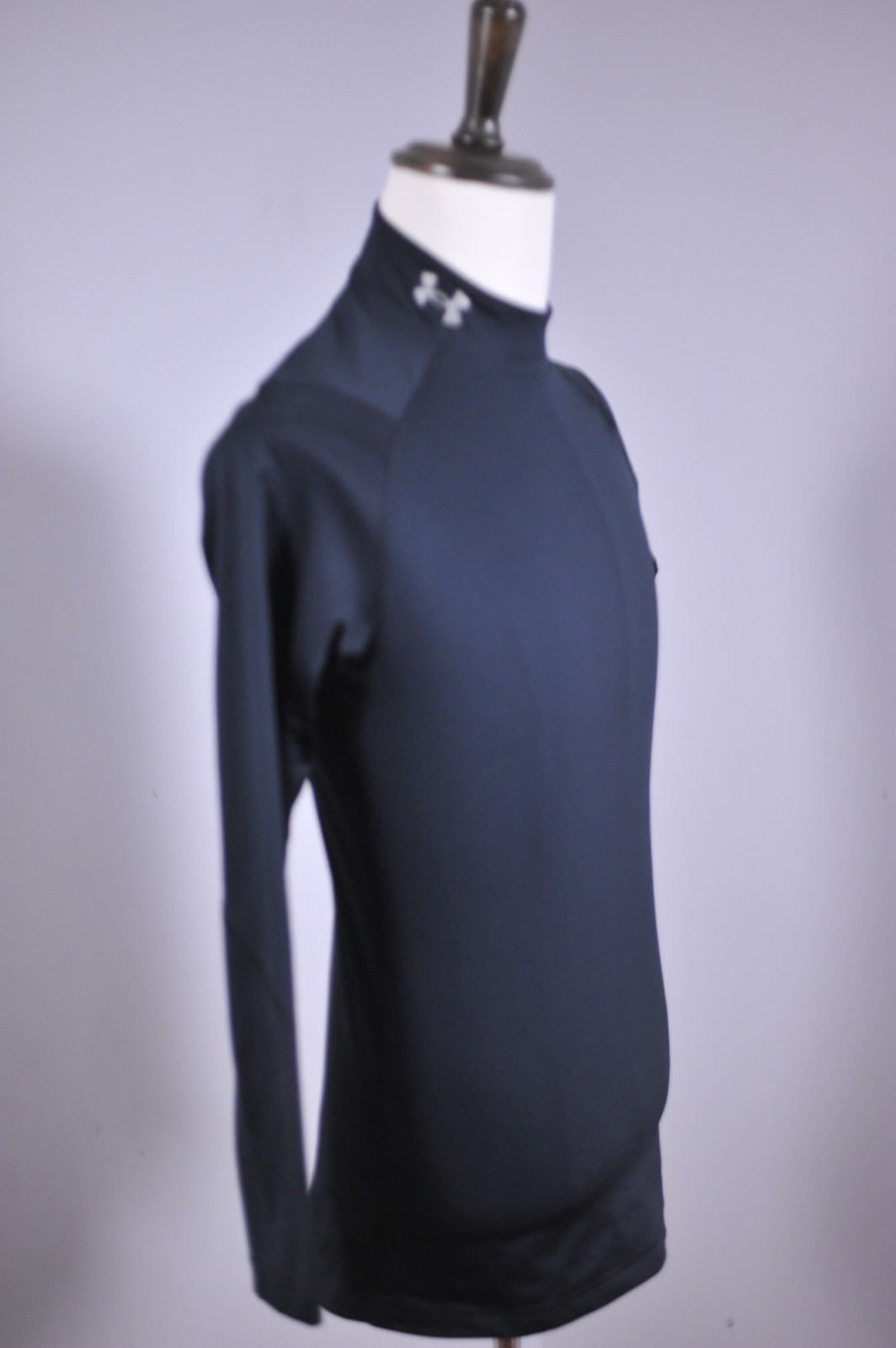 Under Armour ColdGear Infrared Mock Long Sleeve Black Men's Small S gallery