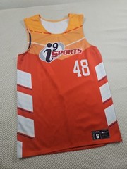 Augusta Sportswear Basketball Jersey Adult Sz S Dry Excel I9 Sports Reversible